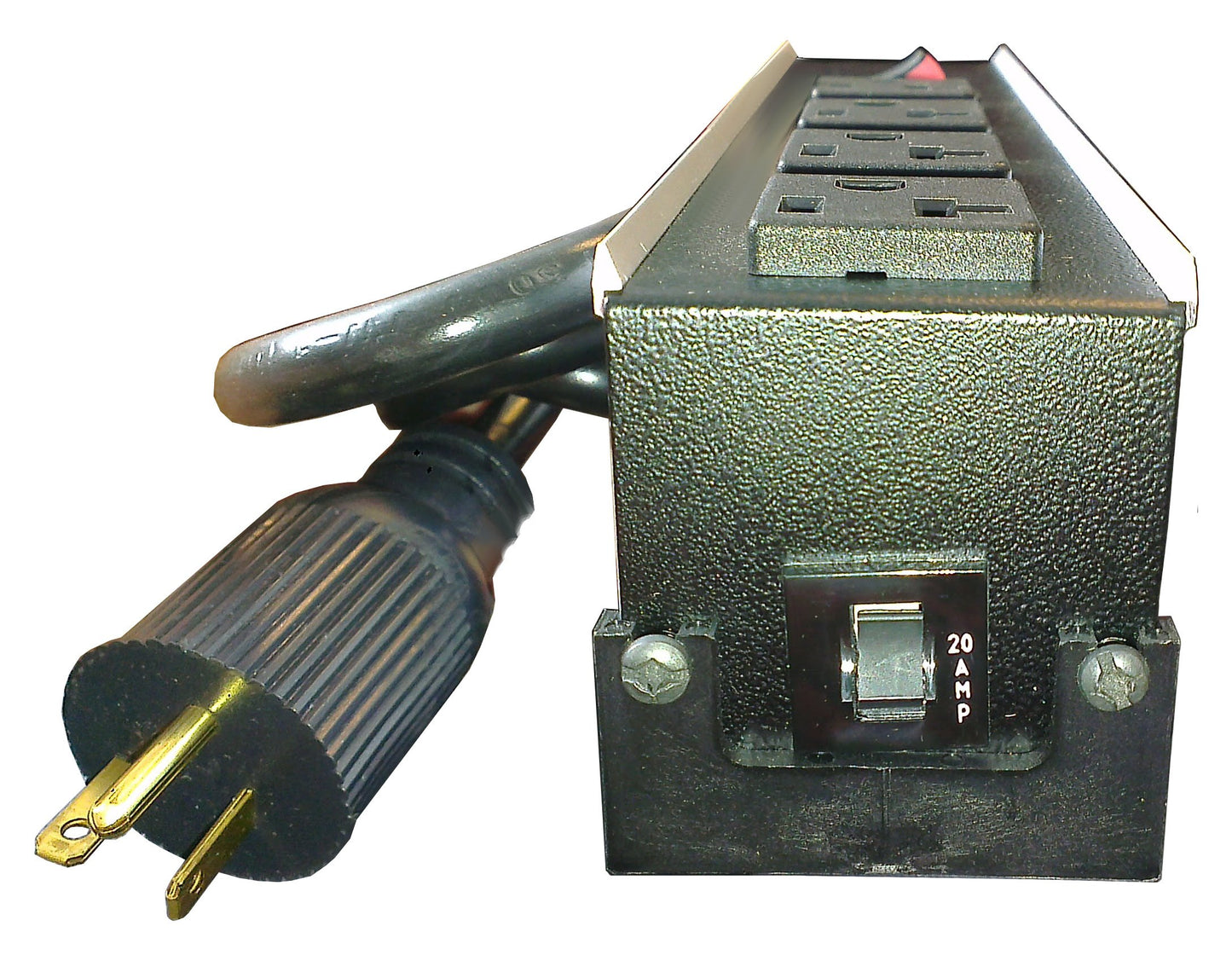 Hammond Manufacturing 1589H4F1 20 AMP Power BAR, 4 OUTLETS