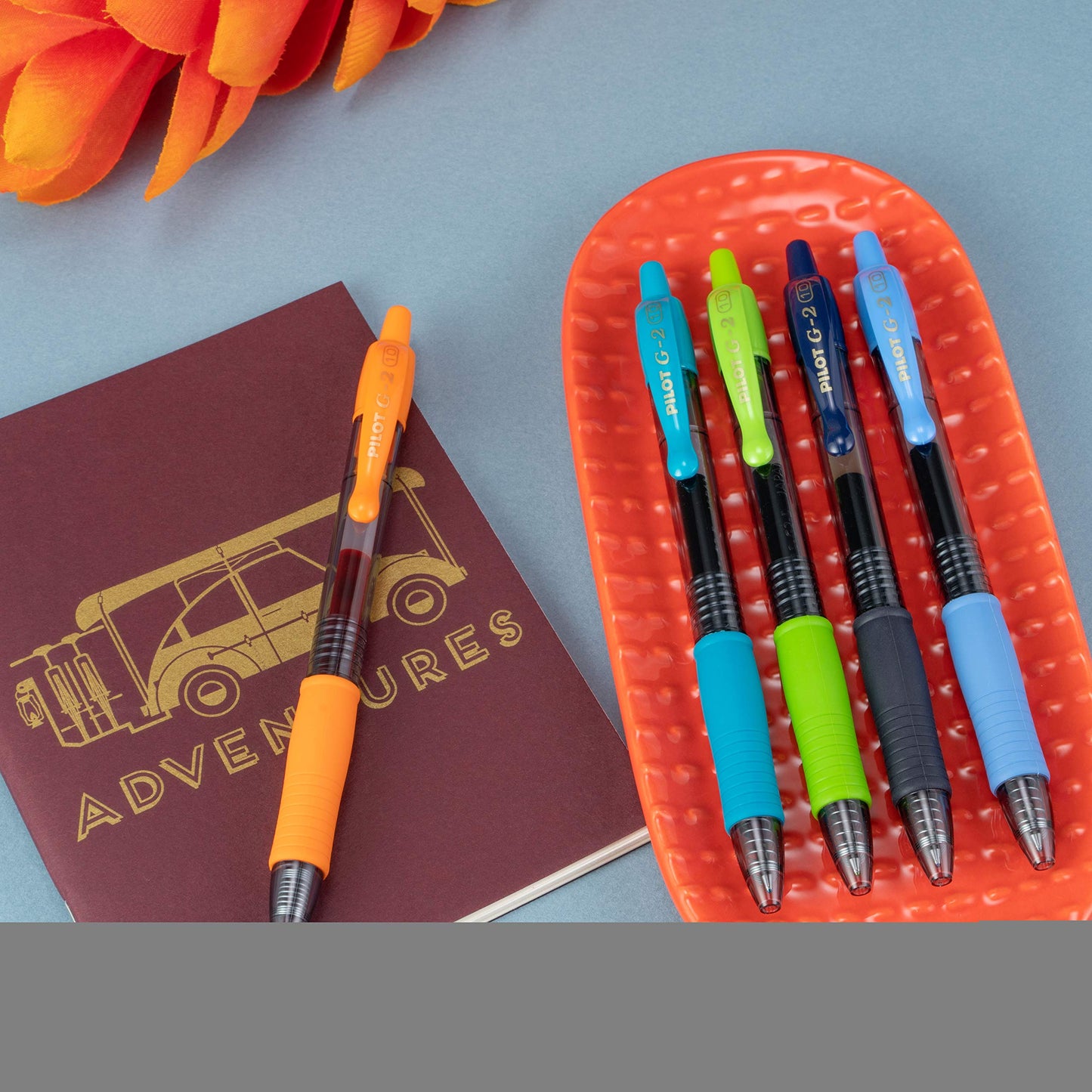 Pilot G2 Premium Retractable Gel-Ink Rolling Ball Pens, Bold Point (1.0mm), 1.0 Gel Pens, Assorted, 14-Pack - Ideal for School, Journaling, & Office