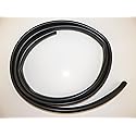 PVC Black Tube, Sleeve For Wire (5 Feet), Harness Wiring Loom Cover Wire Protection & More Tubing Loom Flexible Sheathing OEM Type (1/2 INCH)