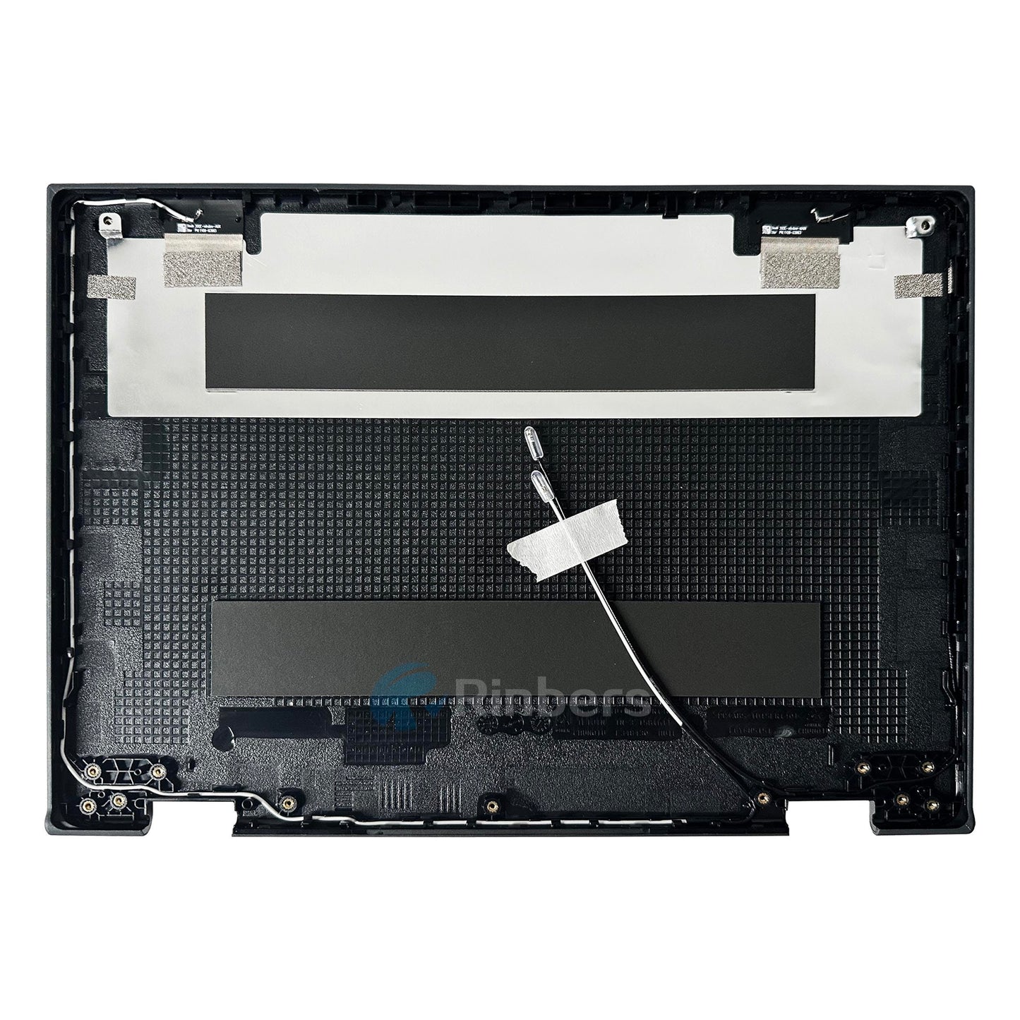 Rinbers Laptop Top LCD Back Cover Rear Lid Case with Antenna Replacement for Lenovo Chromebook 11 300e 2nd Gen AST 82CE 5CB0T70713 500e 2nd Gen 81MC