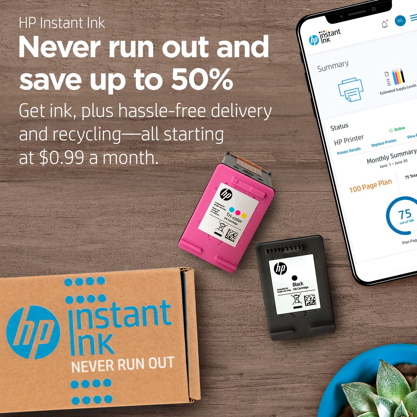 HP OfficeJet Pro 8210 Wireless Color Printer, Instant Ink Ready, Works with Alexa (D9L64A),Black