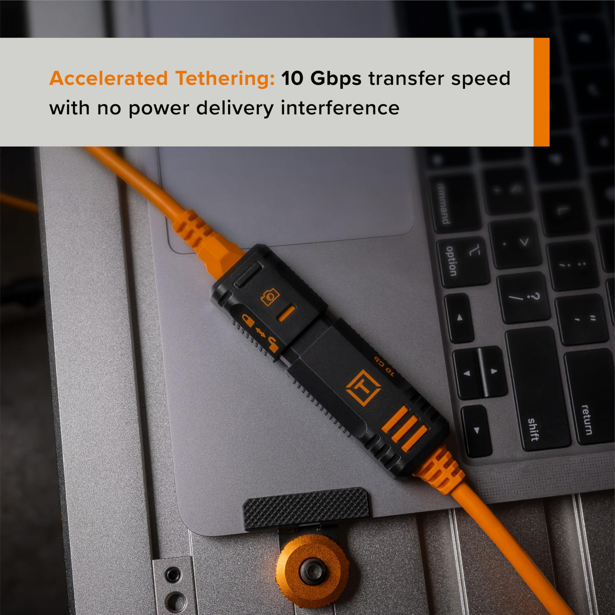 Tether Tools TetherPro Optima 10G USB-C TetherBoost Locking Extension Cable