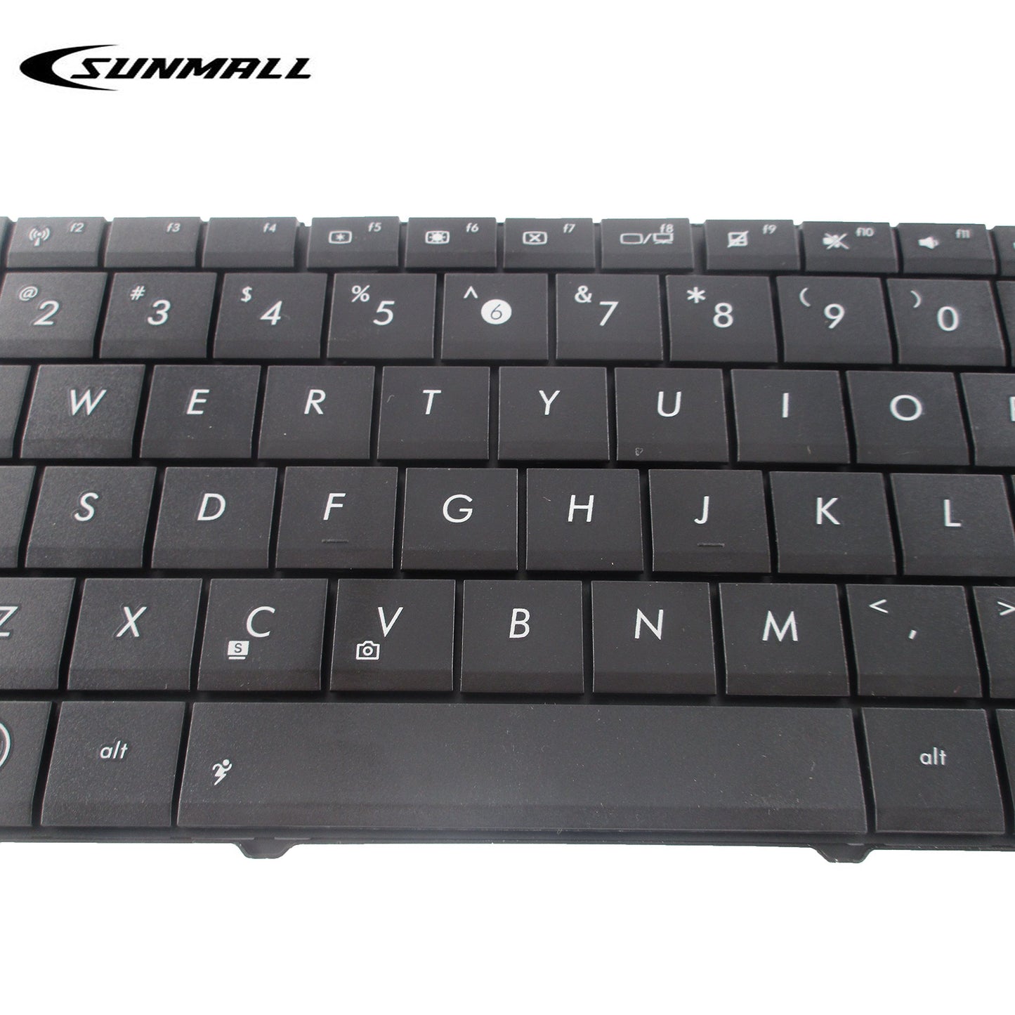 SUNMALL Keyboard Replacement Without Frame Compatible with Asus n53 k54l x55 x55u x55a x54c x54h x55vd x55c f55 f75 R500D R500DE R500N Series Laptop