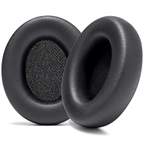 WC PadZ Studio Pro - Extra Thick Earpads for Beats Studio PRO Made by Wicked Cushions | Upgraded PU Leather, Larger Ear Opening, Enhanced Foam | Black