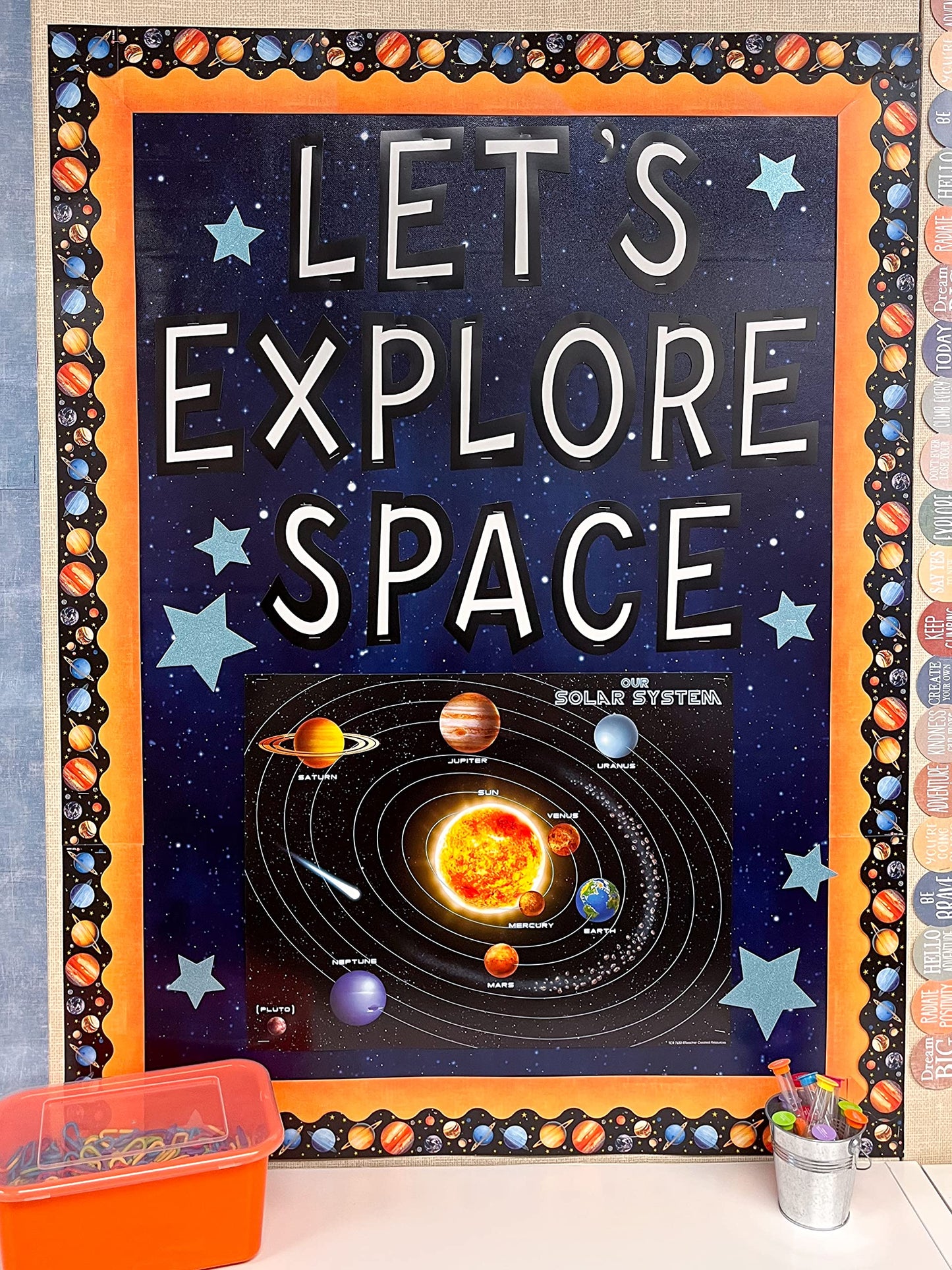 Teacher Created Resources Night Sky Better Than Paper Bulletin Board Roll (TCR77897)