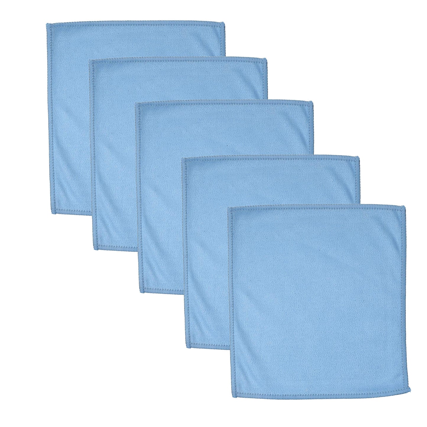 Kare & Kind 5X Microfiber Cleaning Cloths - Double-Sided - for Cleaning Glasses, Eyeglasses, Camera Lens, iPad, Tablet, Smartphone, Laptop, Computer