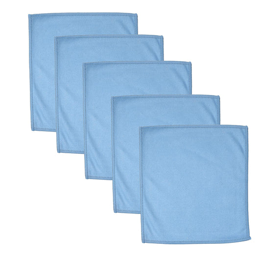 Kare & Kind 5X Microfiber Cleaning Cloths - Double-Sided - for Cleaning Glasses, Eyeglasses, Camera Lens, iPad, Tablet, Smartphone, Laptop, Computer