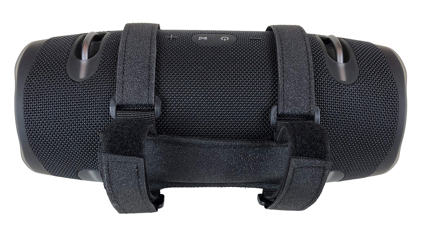 Bushwhacker Jumbo Speaker Mount for Large Bluetooth Speakers 12"-24" Circumference Great for UTV Golf Cart Boat Wakeboard Tower Holder Strap Wireless