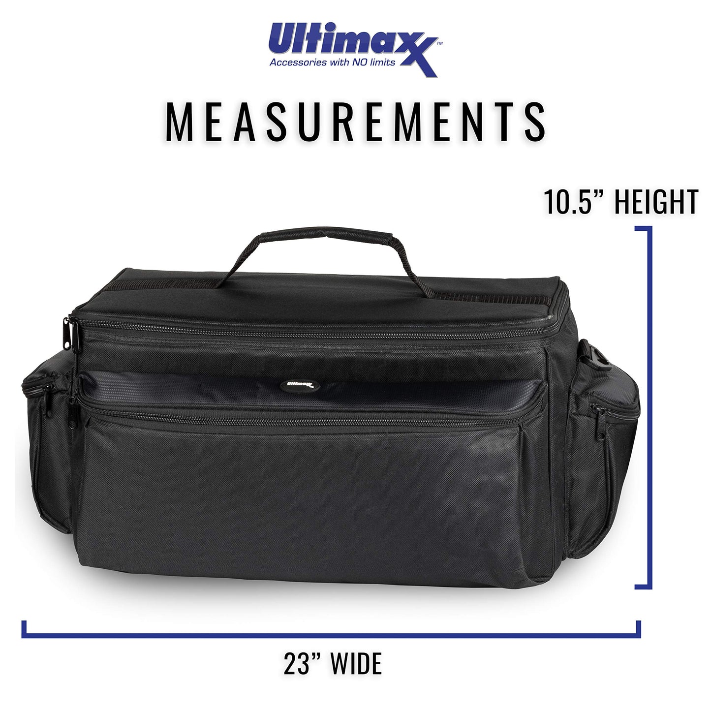 Ultimaxx’s Extra Large, Water-Resistant Professional Gadget Bag Compatible with Camcorders and Accessories for Sony NEX-FS-100, FS-100U, FS-700