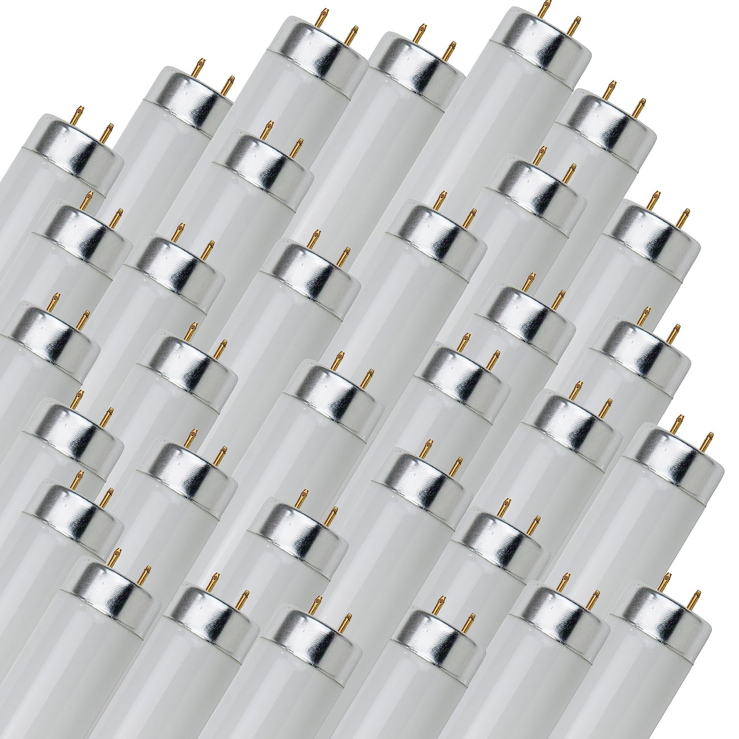 Sunlite 30015 F20T12/DL 24-Inch T12 Straight Tube Fluorescent Lamp, 20 Watts, 960 Lumens, 6500K Daylight, Medium Bi-Pin G13 Base, 30 Pack