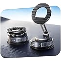 snanlen 2026 Upgraded Car Phone Holder for Magsafe [108LBS Strongest Suction] 360° Adjustable Vacuum Magnetic Phone Holders, Cell Phone car Mount