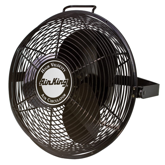 Air King 9314 14-Inch Industrial Grade High Velocity Multi Mount Fan,Black