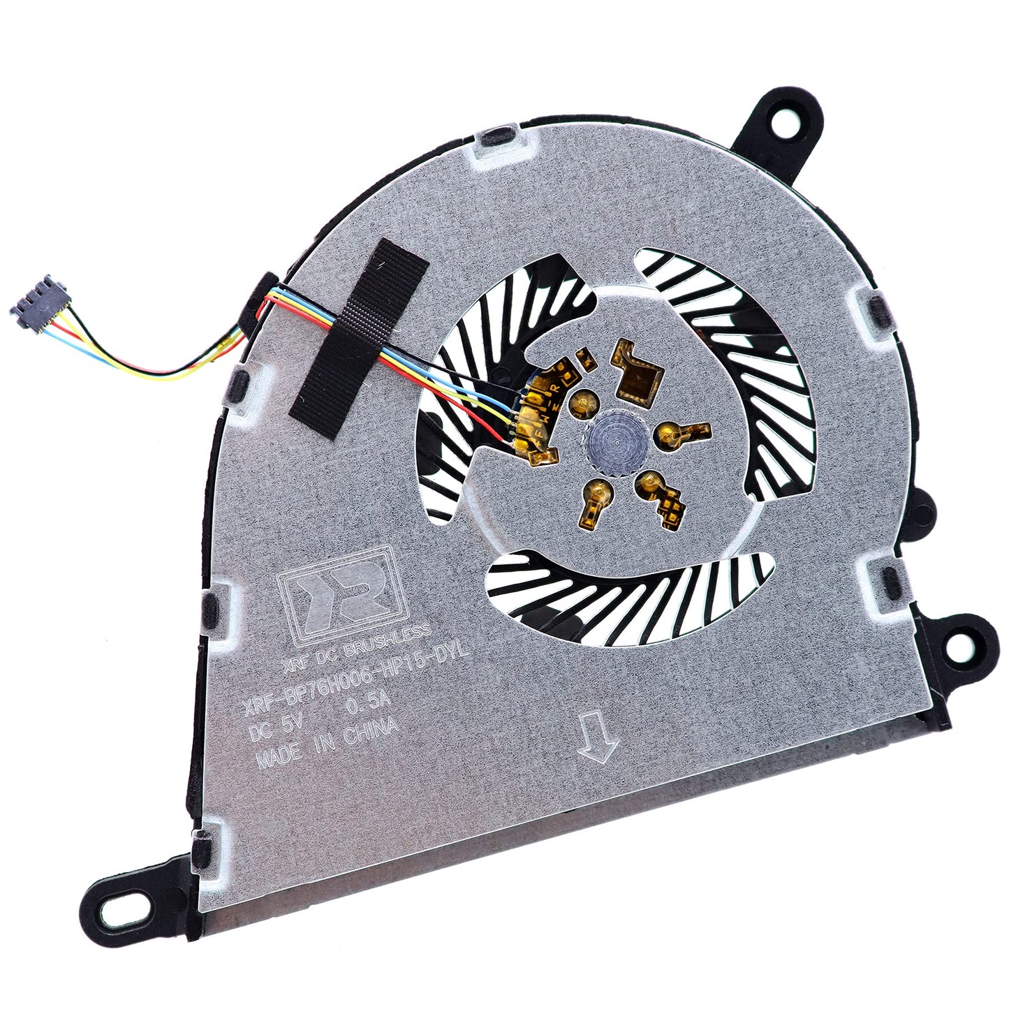 Deal4GO CPU Cooling Fan L68134-001 ND75C07-19A18 for HP 14-DQ 15-DY 15s-FQ 15s-EQ 340S G7 14-DQ0011DX 14-DQ1039WM 15-DY0013DX, Black