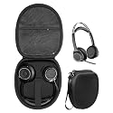 Alltravel Headset Case for Plantronics Voyager Focus UC, Blackwire 3210, C3210, 5210, 5220, 3220; Also for Jabra Evolve 65, 65UC, 40, 40 UC, 20 UC