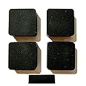 VATH Self Adhesive Rubber Feet Set 30mm(L) x30mm(W) x 10mm(H) Self Adhesive 4pcs [RB174]