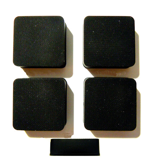 VATH Self Adhesive Rubber Feet Set 30mm(L) x30mm(W) x 10mm(H) Self Adhesive 4pcs [RB174]