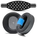 WC Mod Kit V2 for Maxwell Gen 1 - Cooling Gel Earpads + Extra Wide Silicone Headband Compatible with Audeze Maxwell Xbox & PS5 Gen 1 by Wicked