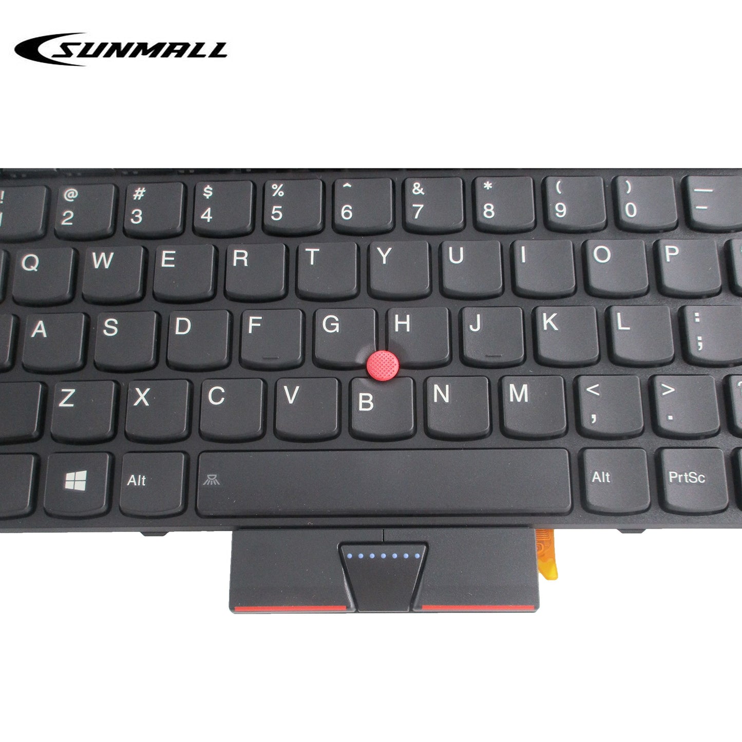 SUNMALL New Laptop Keyboard Replacement with Pointer(no Backlit) Compatible with Lenovo IBM ThinkPad T430 T430S T430I X230 X230T X230I T530 W530 (Not