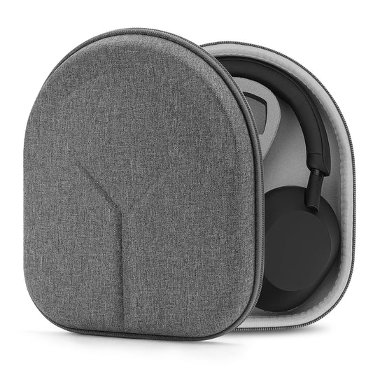 Geekria Shield Headphones Case Compatible with Sony WH-CH720N, WH-1000XM5, WH-1000XM4, WH-XB910N, Replacement Hard Shell Travel Carrying Bag