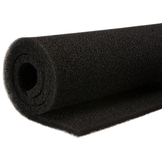 Parts Express Speaker Cabinet Grill Foam 19" Wide x 31" Long x 3/8" Thick Black