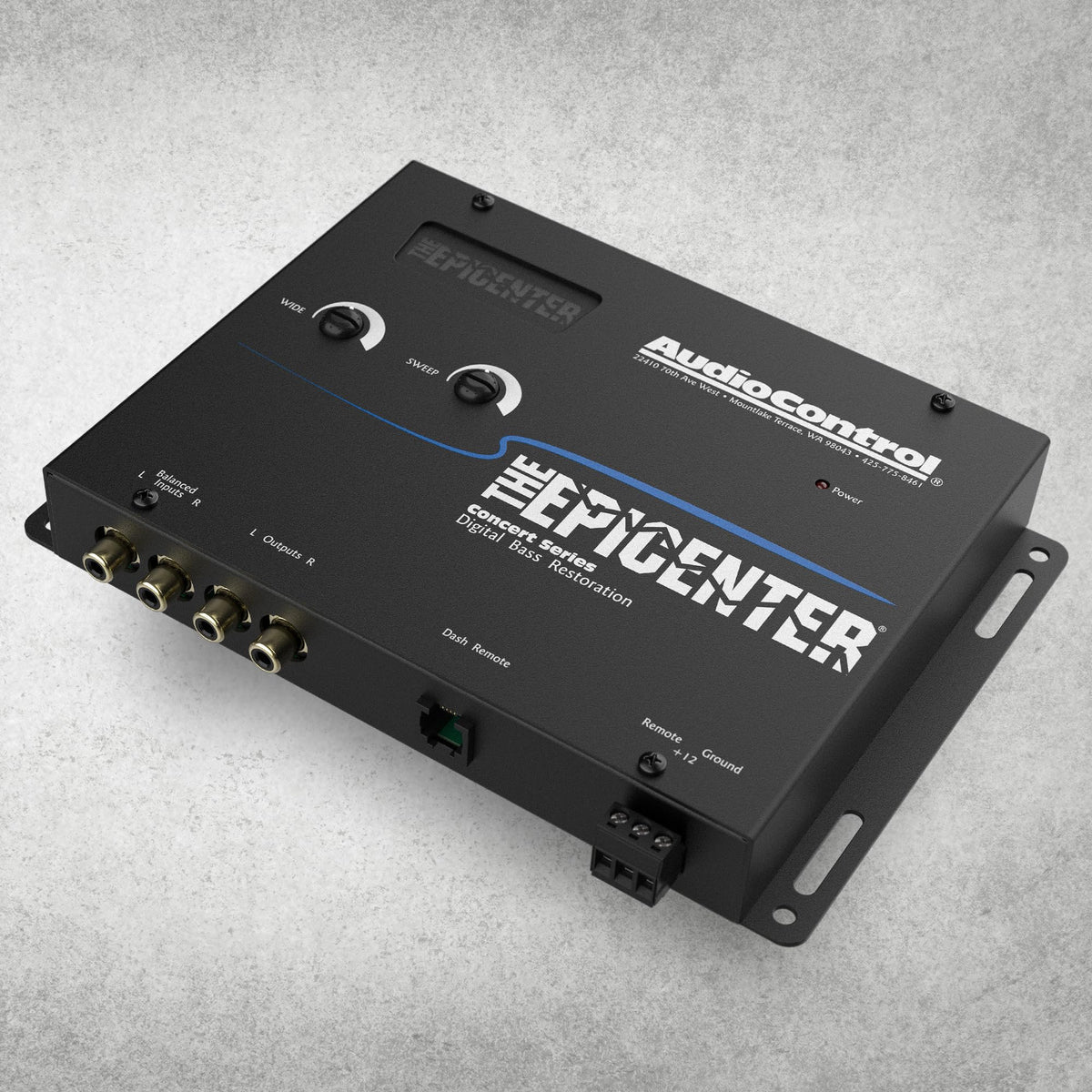 AudioControl The EPICENTER Concert Series Bass Restoration Processor, Black