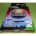 TDK P6-120MP 8mm MP Premium Camcorder Video Tape - 2 Pack