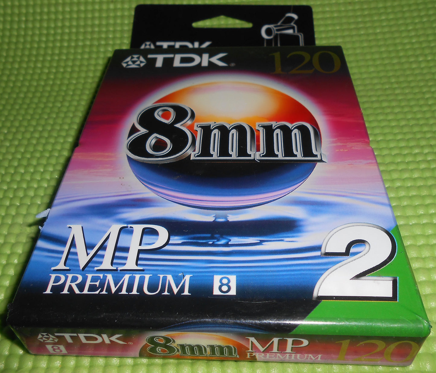 TDK P6-120MP 8mm MP Premium Camcorder Video Tape - 2 Pack