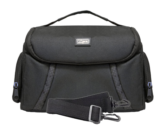 VidPro CR-350 Medium Gadget Bag for DSLR Camcorders and Video Cameras Holds 1-2 Camera Bodies and 2 additional Lenses Flashes or Other Accessories