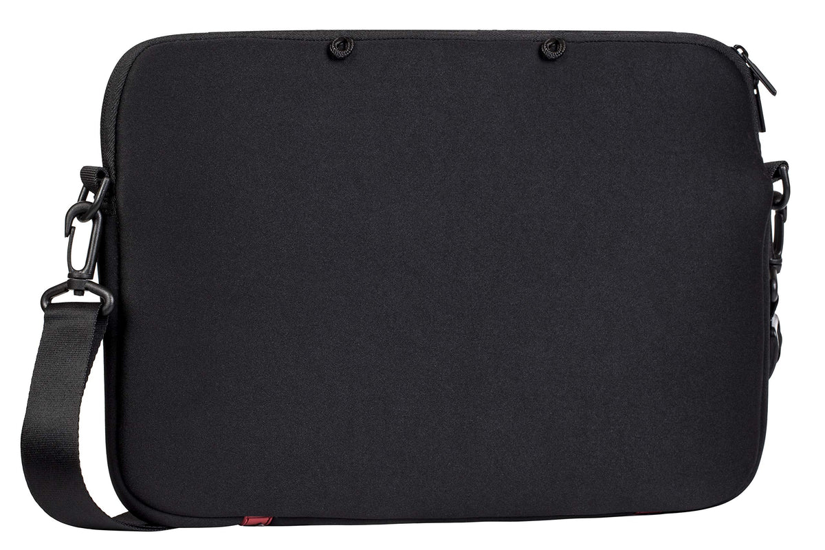 Rivacase 5120 Protective Laptop Sleeve for 13 Inch Notebook, Laptop Bag with Accessory Pocket, Black