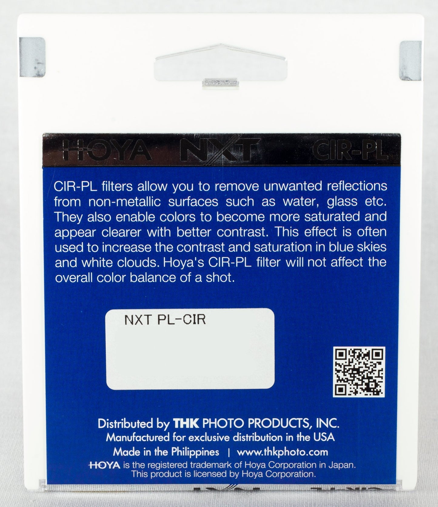 Hoya 55mm NXT Circular Polarizer Filter