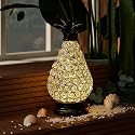 MOZEAL Extra Large Crystal Pineapple Lamp,13 in Lantern Decorative,IP44 Waterproof,6 Hours Timer,Battery Operated,As a Gift,for