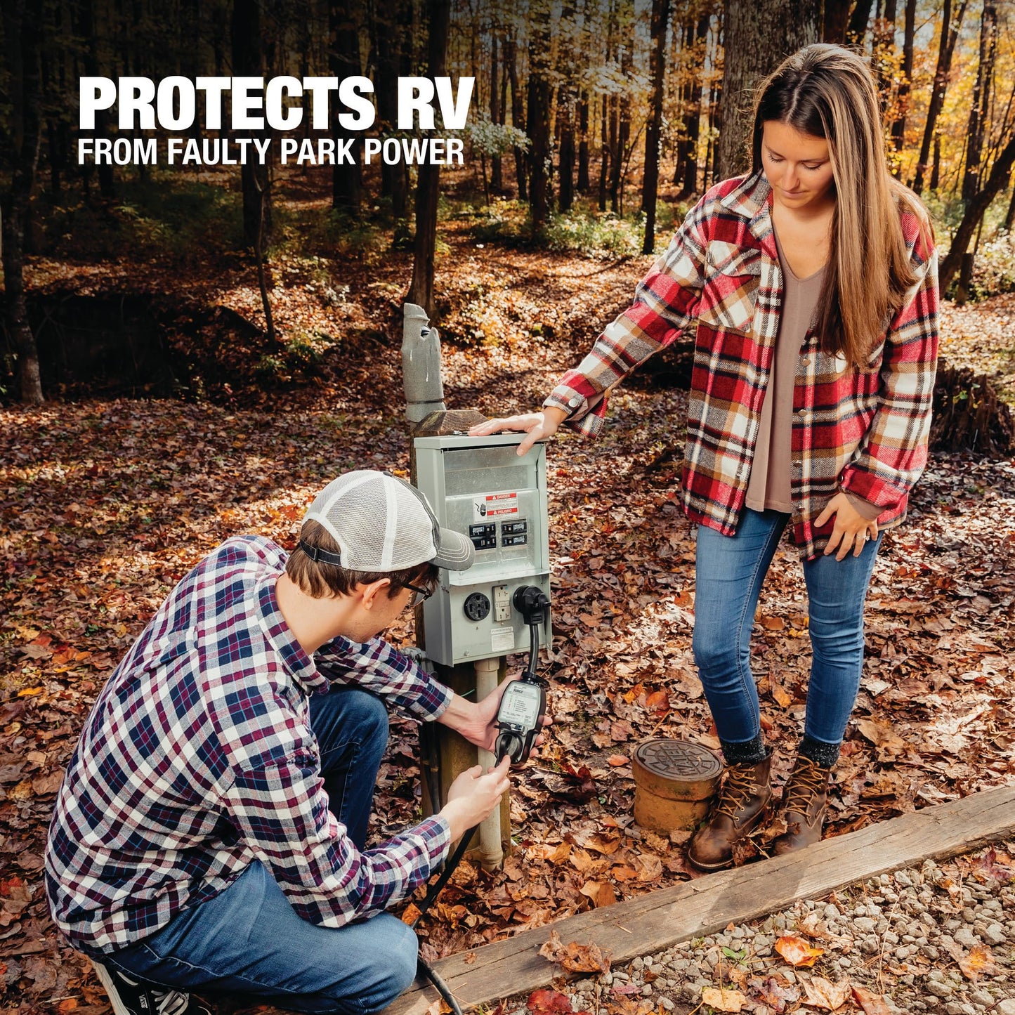 Southwire Surge Guard 30 Amp Portable RV Surge Protector with Enhanced Diagnostics, 2100 Joules, 44280