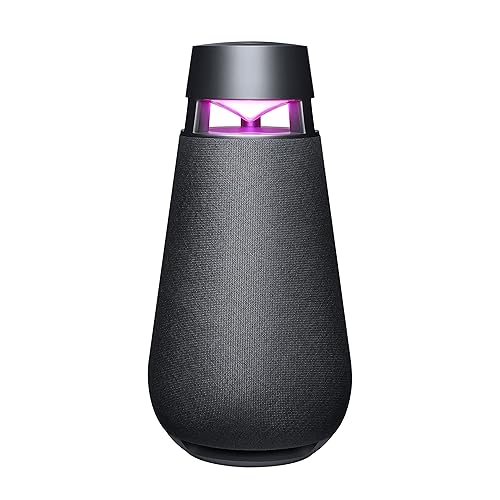 LG XO3QBK XBOOM 360 Omnidirectional Sound Portable Bluetooth Speaker w/up to 24HR Battery (Renewed)