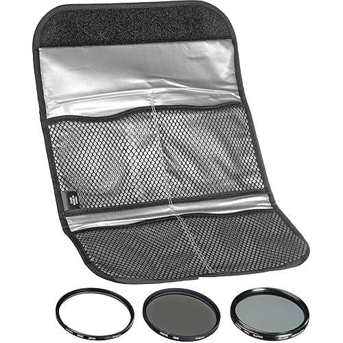 Hoya 43mm 3 Digital Slim Filter Set II (HMC UV/Circular Polarizer / ND8) with Pouch