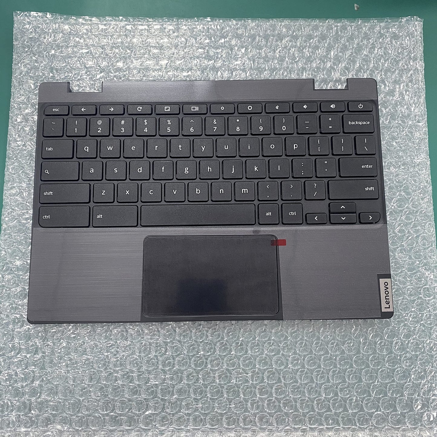 F-HONG ELECTRONIC CO LIMITED New Genuine Replacement for Lenovo Chromebook 100E 2nd Gen MTK Laptop Upper Case Palmrest Keyboard Touchpad Assembly Part