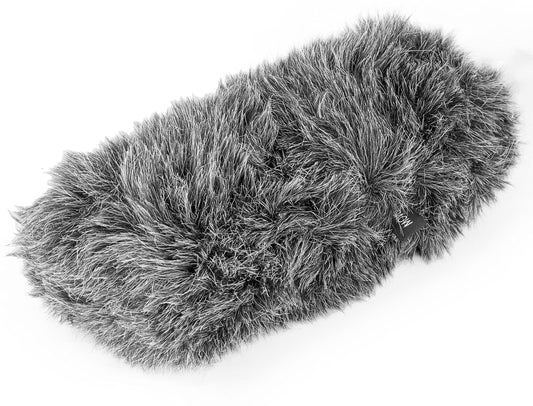Movo WS-S1000 Furry Outdoor Deadcat Windscreen for Shotgun Microphones up to 7-inch (18cm) Long - Fits Rode VideoMic, NTG-2, Sennheiser ME66
