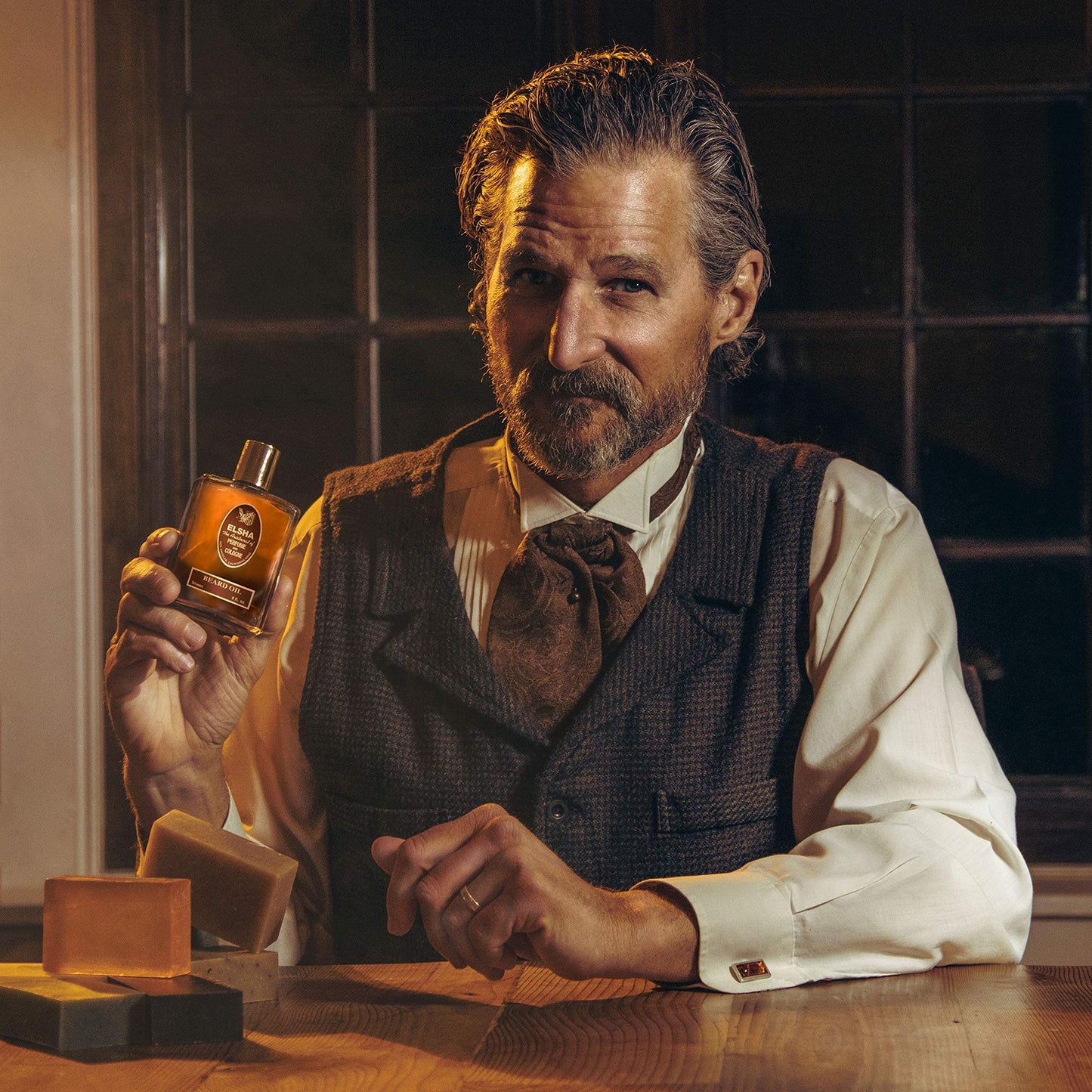 ELSHA Attract Women Pheromone Cologne [original 1776 scent] - 2 Fl Oz of Long Lasting Unique Luxury Formula