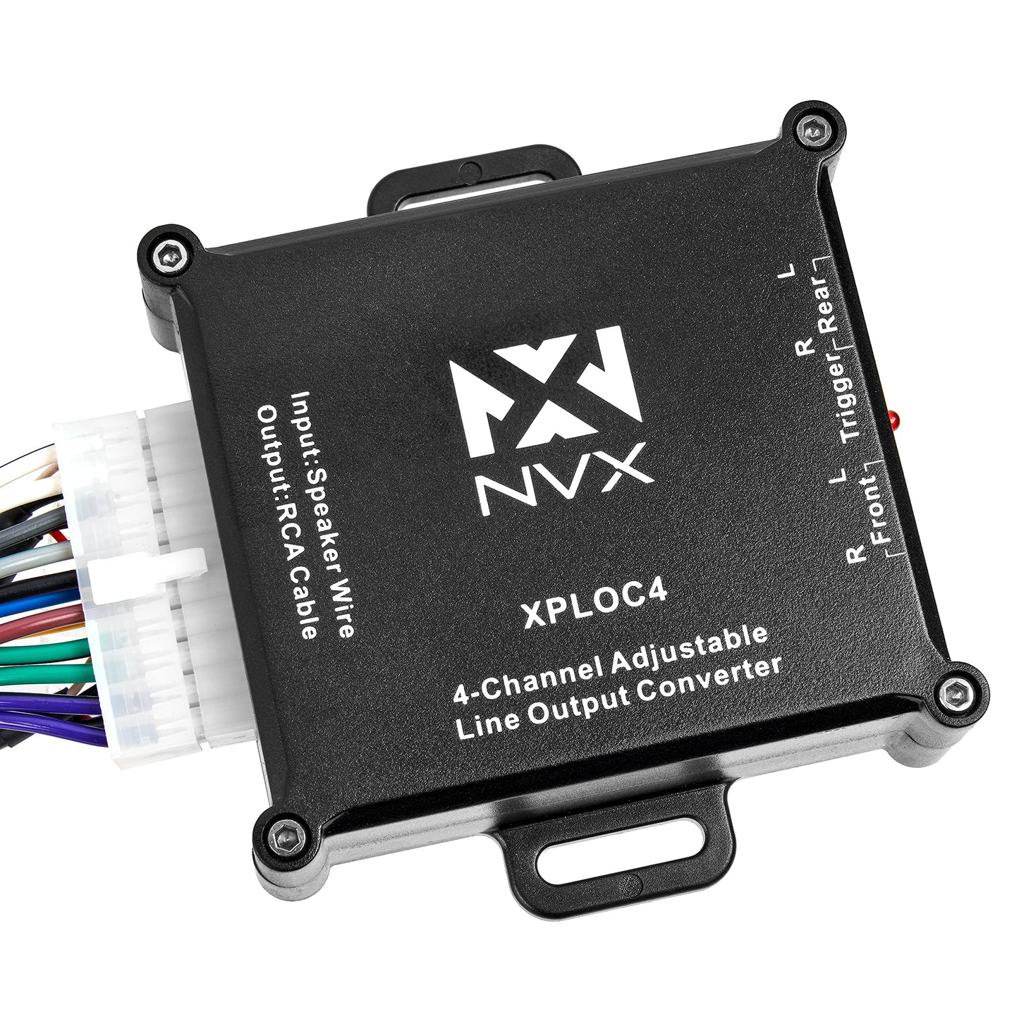 NVX XPLOC4 4-Channel 600W Adjustable Line Output Converter with Remote Turn On