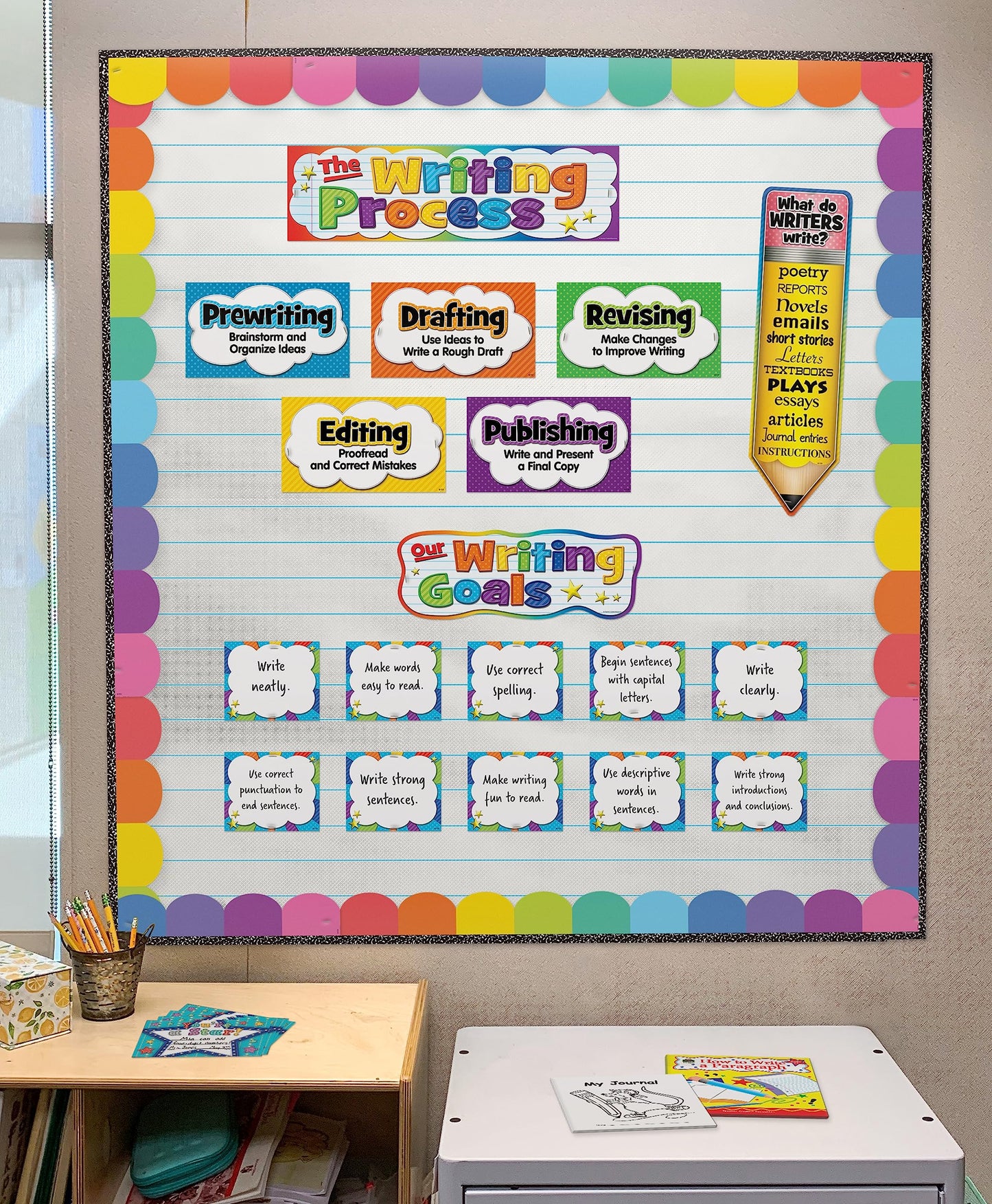Teacher Created Resources Lined Better Than Paper Bulletin Board Roll (TCR77910)