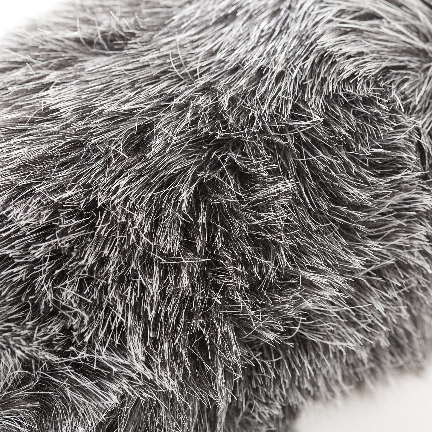 Movo WS-G200 Furry Rigid Windscreen for Microphones 18-23mm in Diameter and up to 8.6" (22cm) Long - Dark Gray