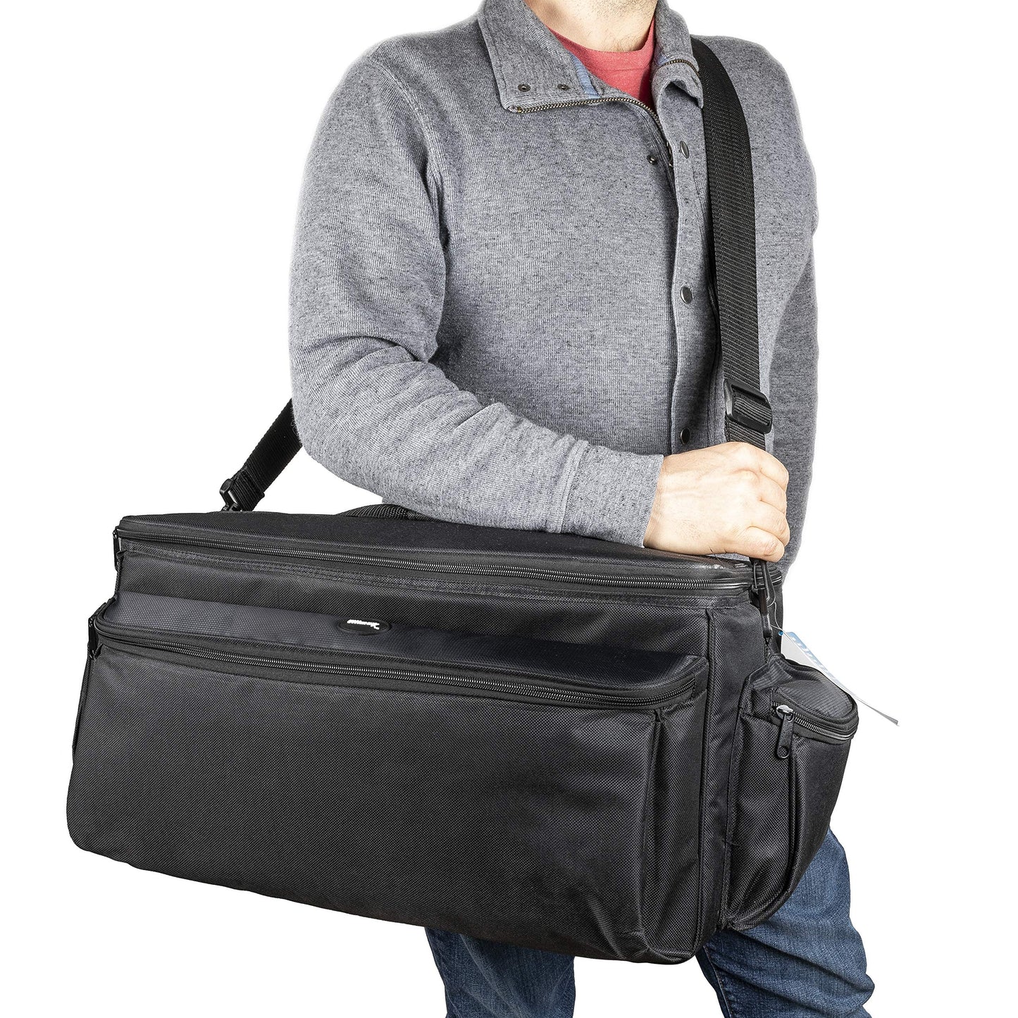 Ultimax’s Extra Large, Water-Resistant Gadget Bag Compatible With Camcorders and Accessories for Panasonic AG-AC160, AC30, AC90A, AC130A, AF100