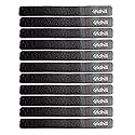 Oldhill Hook and Loop Fastening Straps (50 Pack) - Black