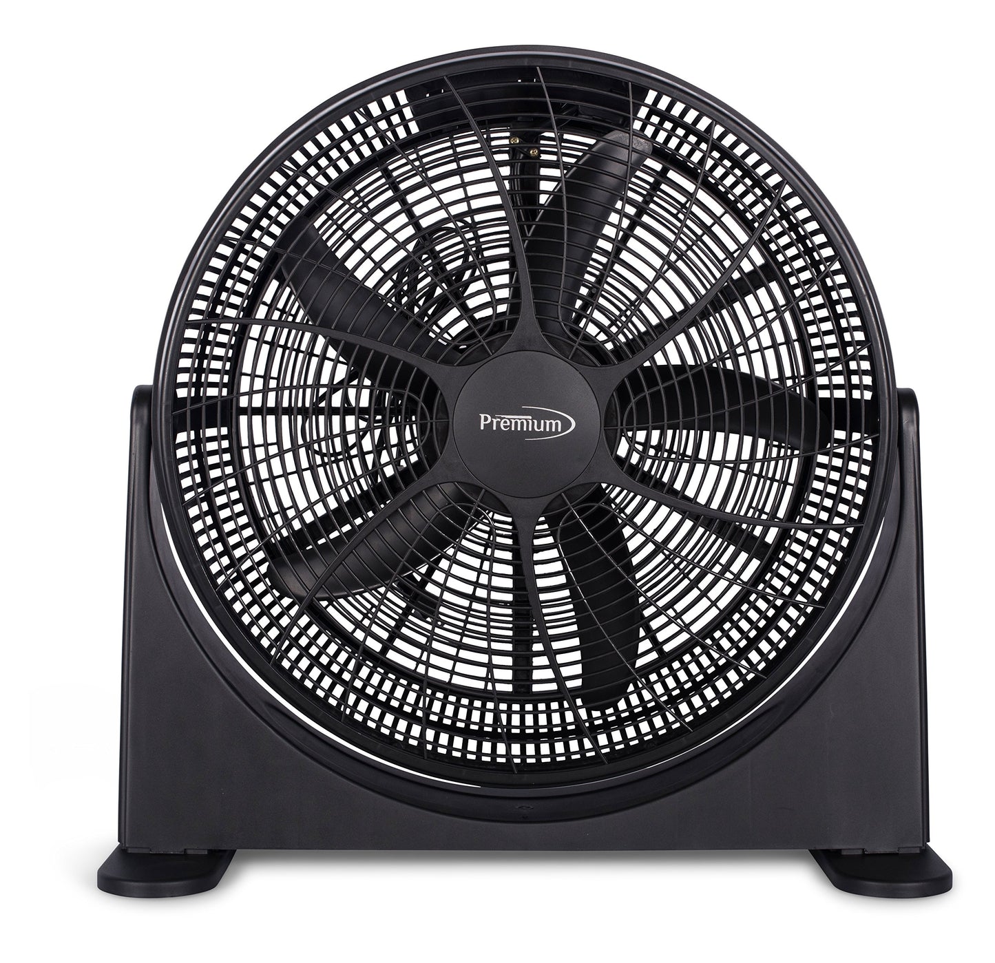 Premium PFF203 20" Inch Quiet Floor fan, Quiet Table Fan, Portable Air Blower, Quiet Home Air Circulator, Black